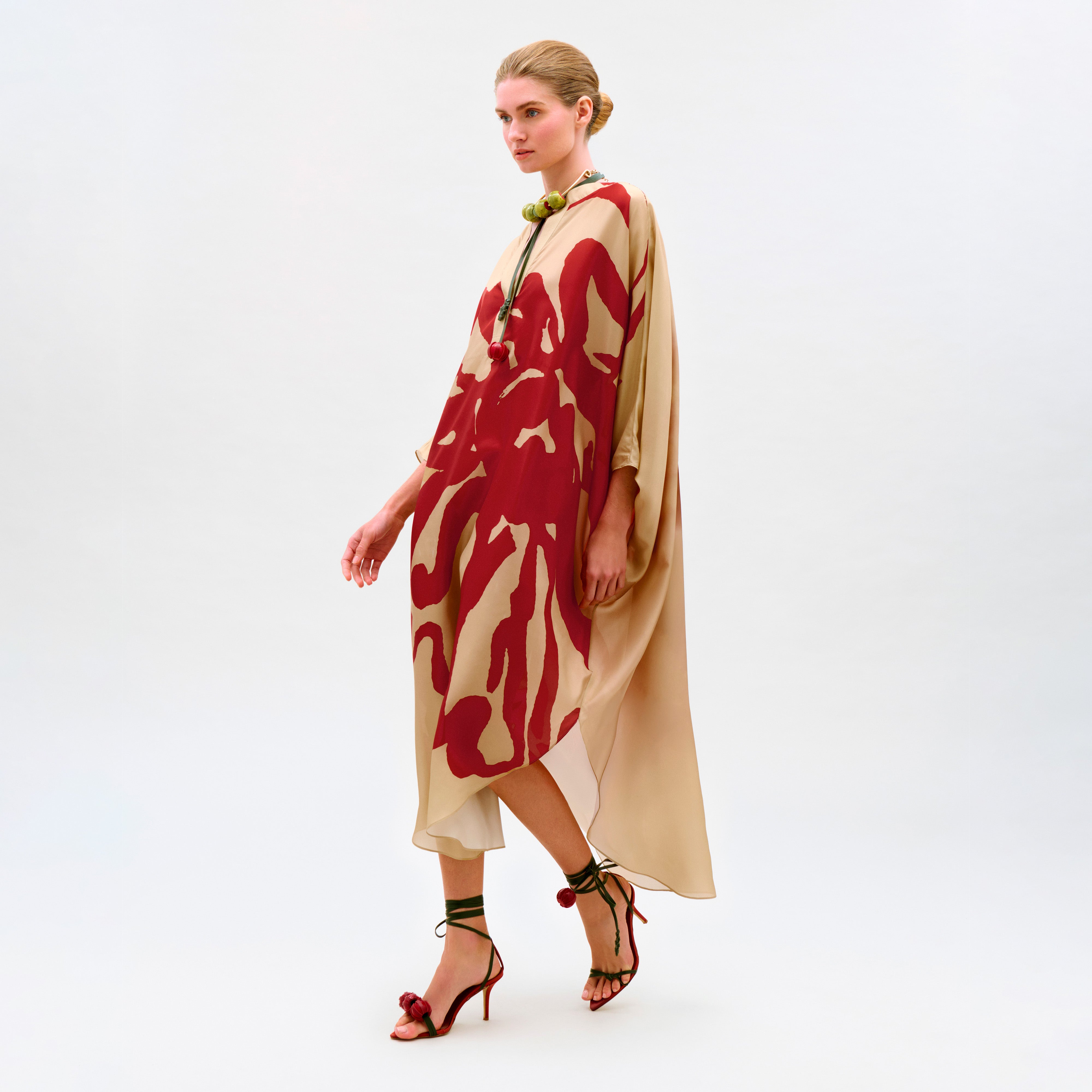 Elea Tunic Rouge Floral PRE 2026