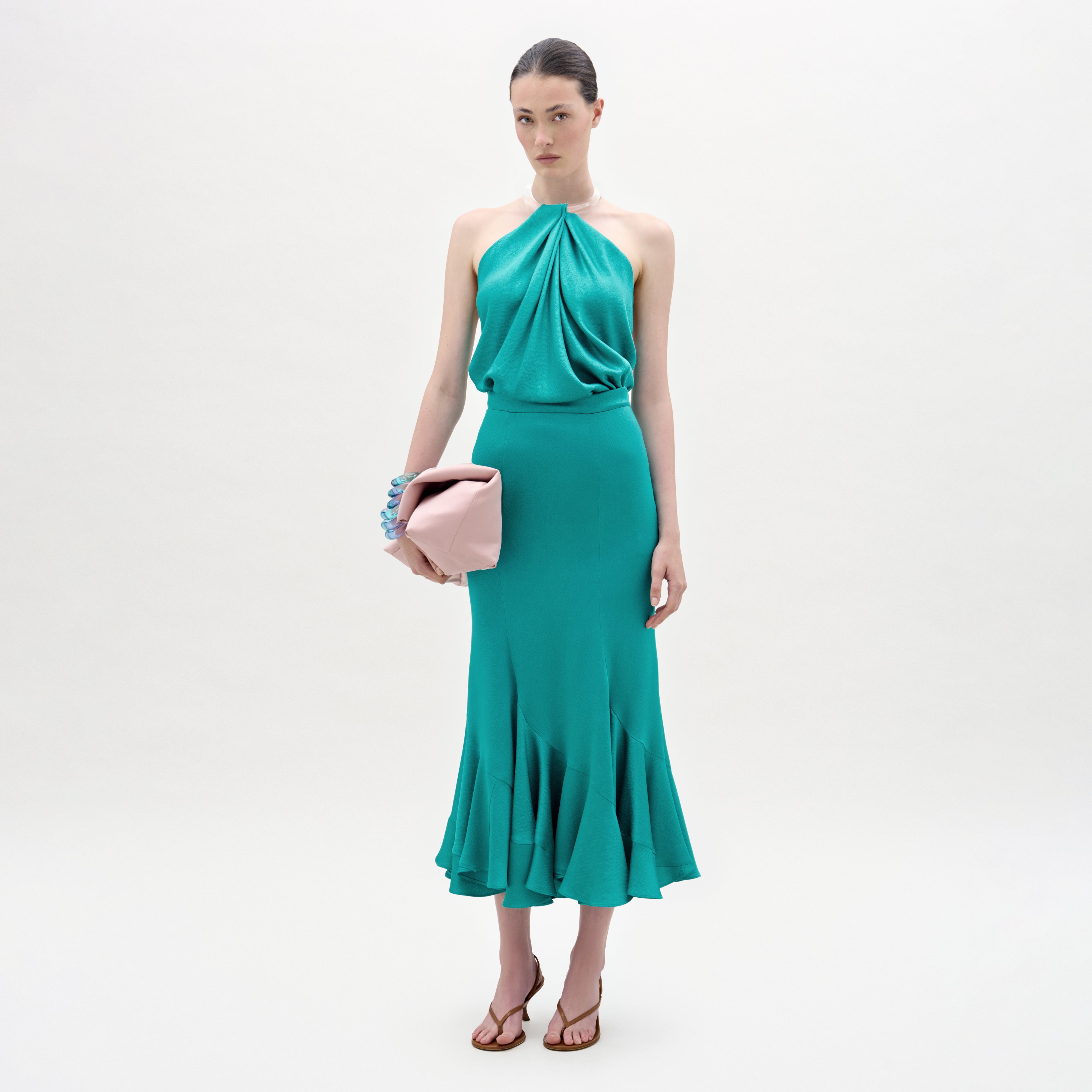 勢克史 ミスリナレイク シルクスクリーン Marlene Skirt – Silvia Tcherassi USA
