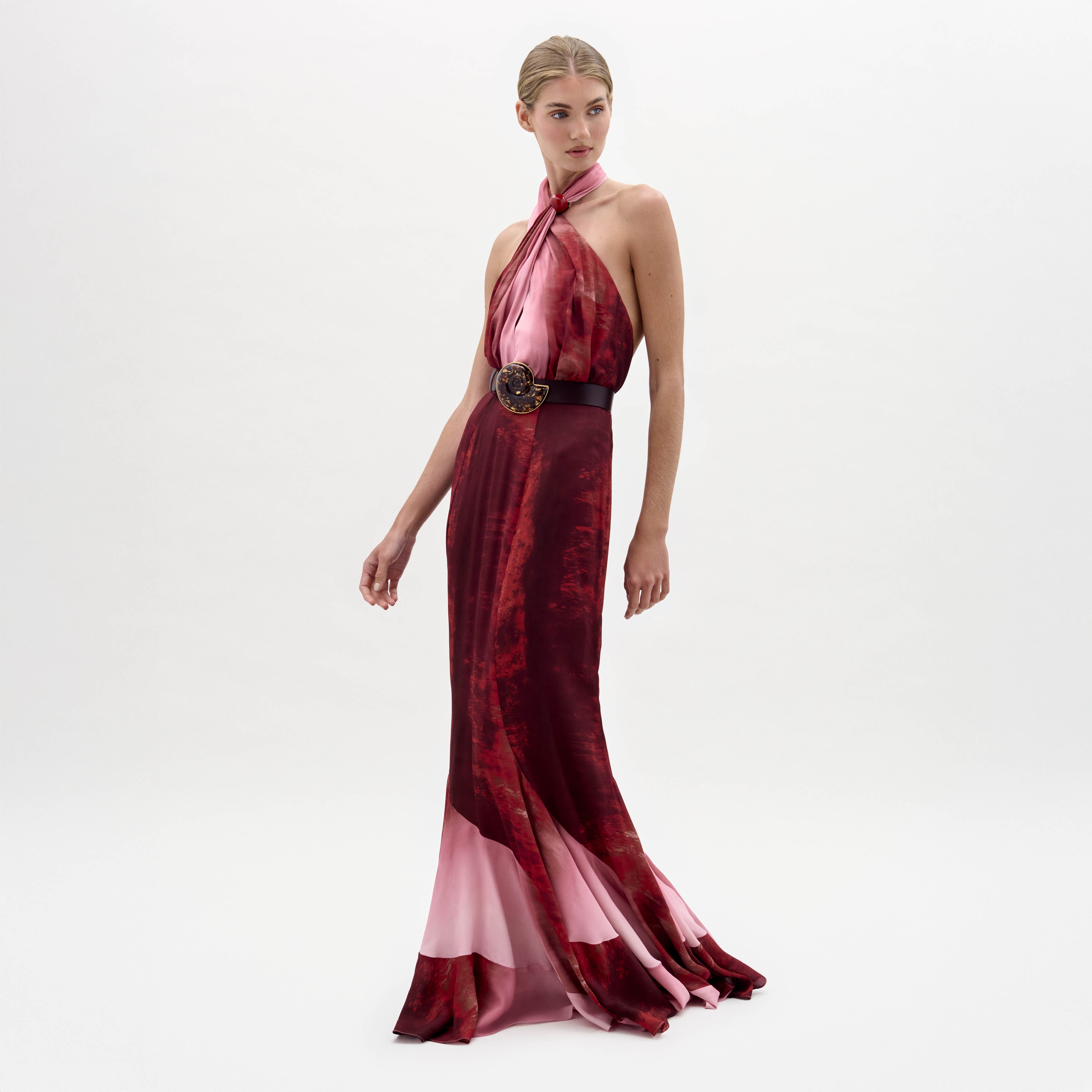 Raisa Dress Degraded Red 2026 Raisa Dress Degraded Red 2026
