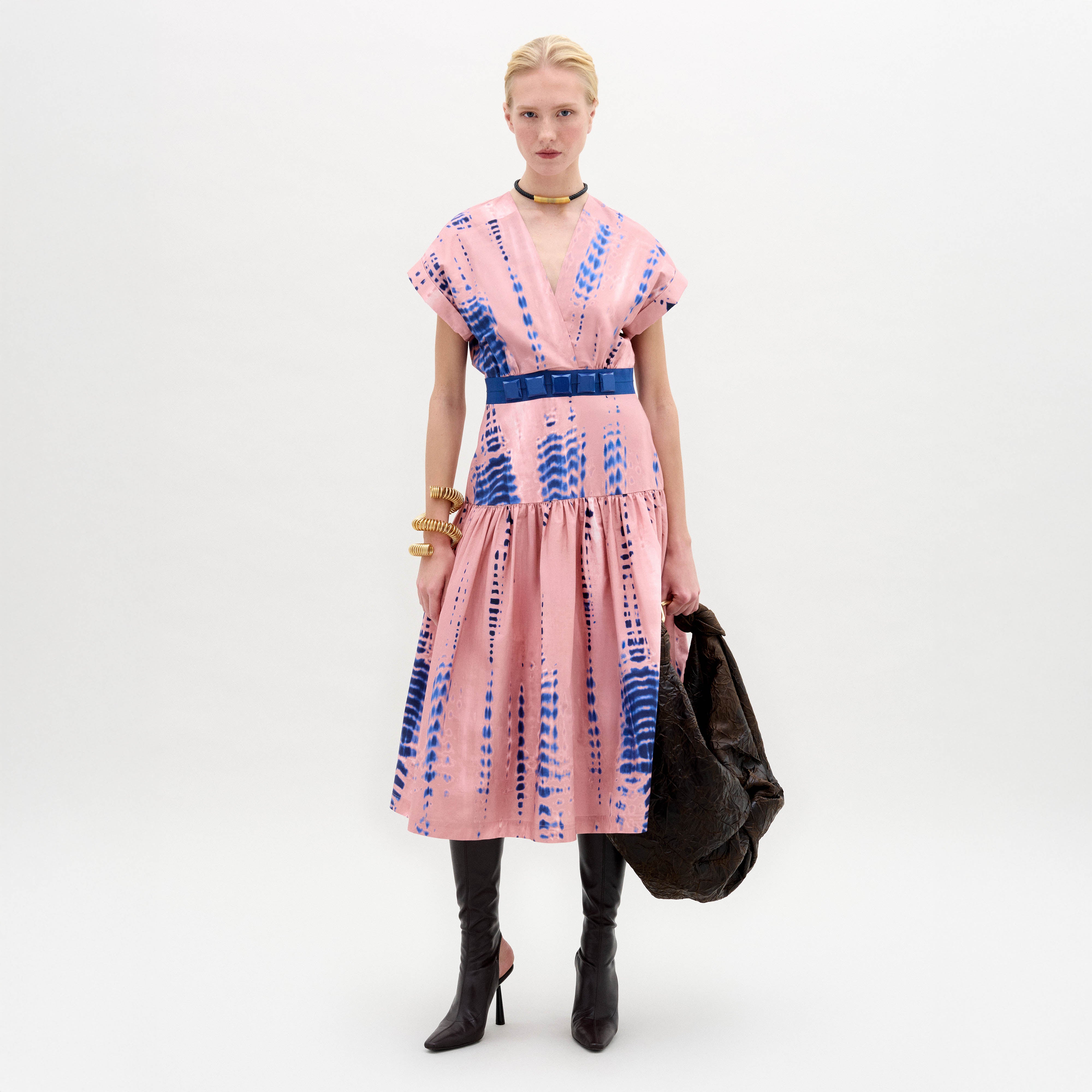 Metaponto Dress PINK WATERCOLOR Metaponto Dress PINK WATERCOLOR