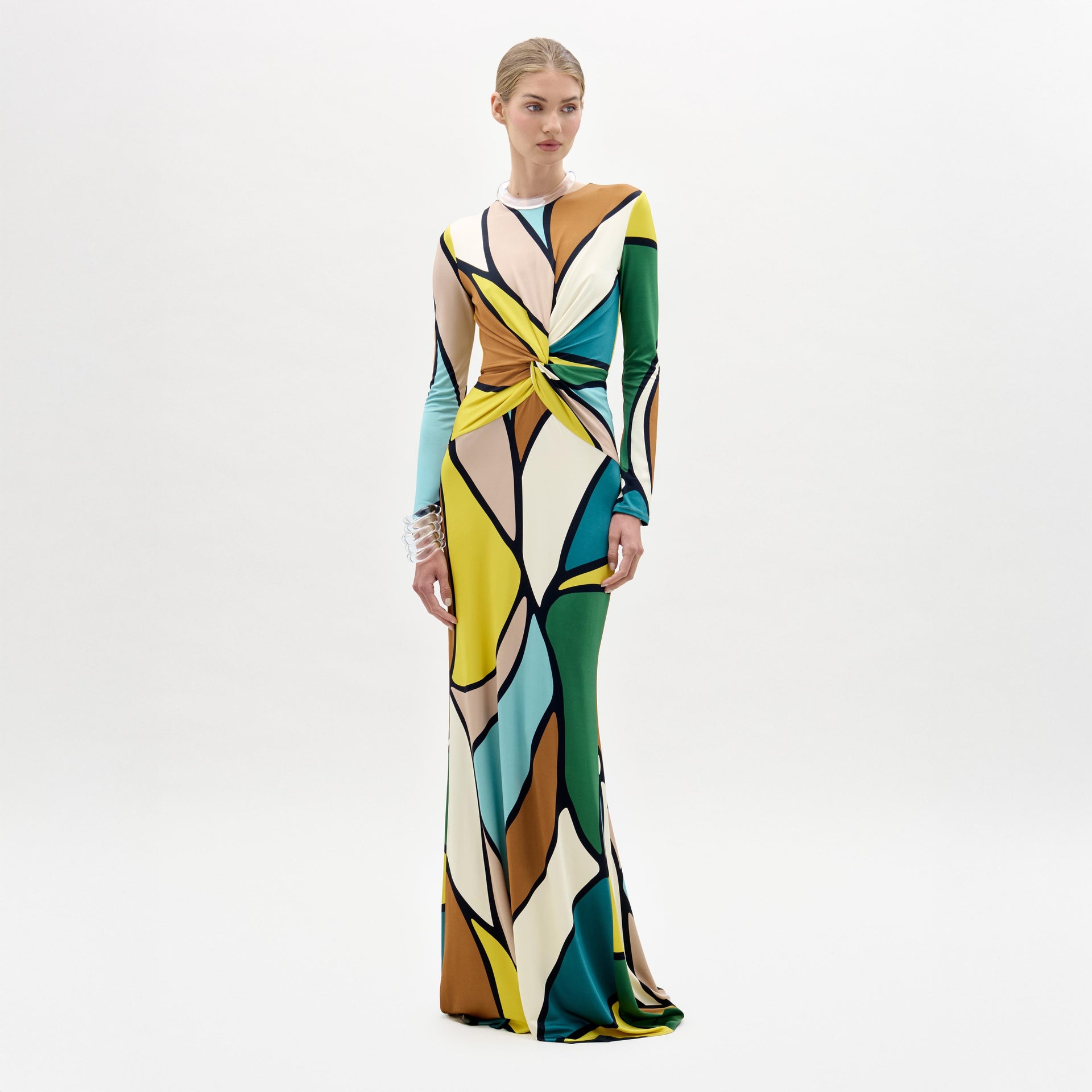 silvia tcherassi leonor cutout linen maxi dress Silvia Tcherassi
