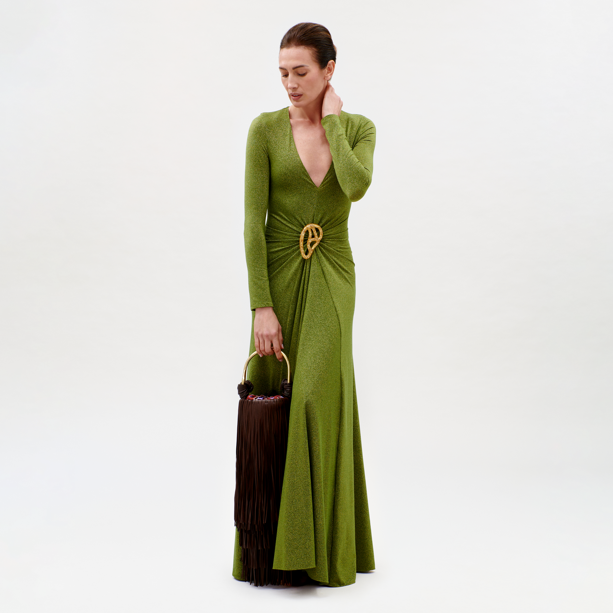 12_MelanyDress_Green_HOLIDAYCAPSULE2026_FRONT