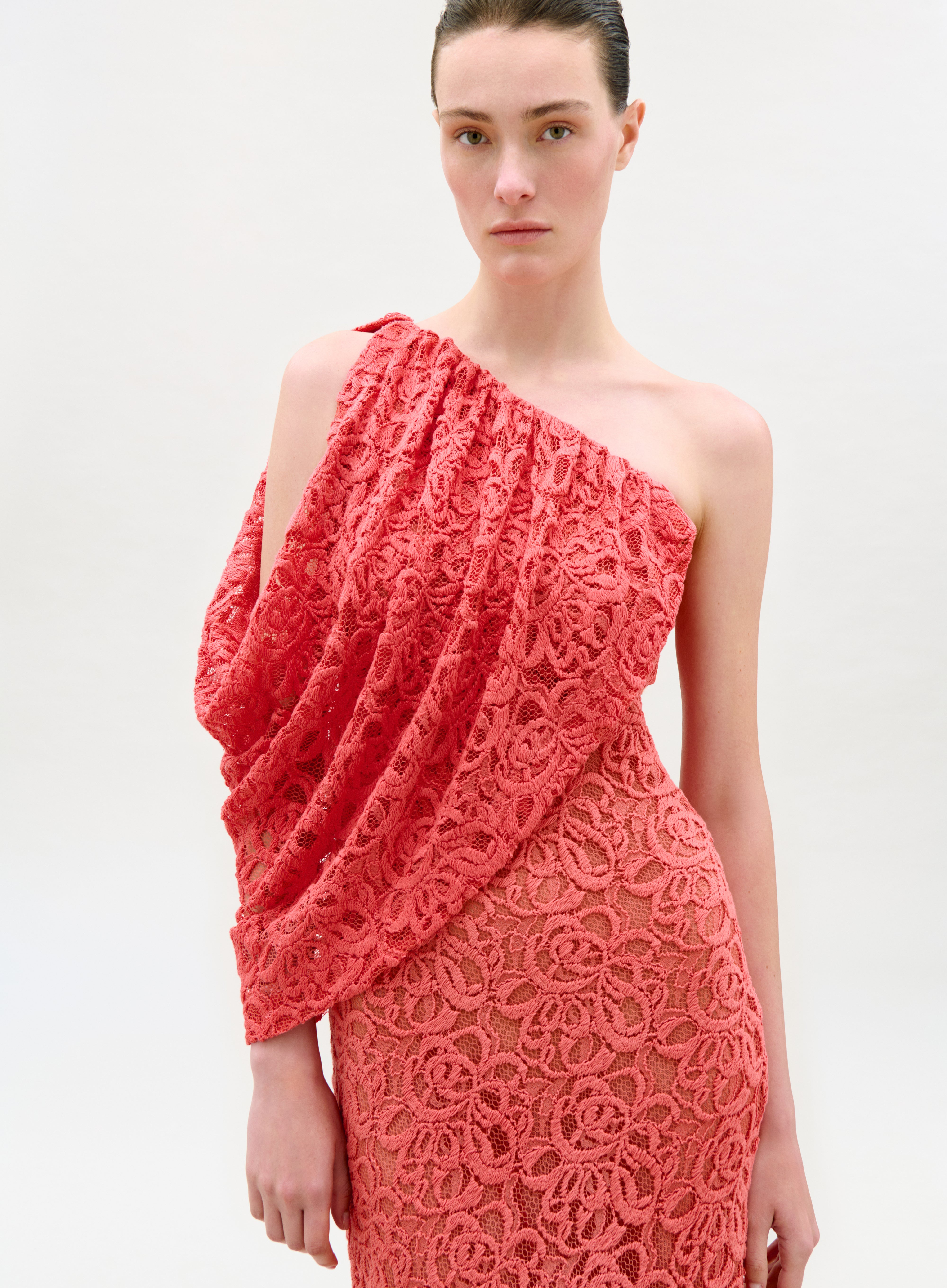 red dress return Terry Dress
