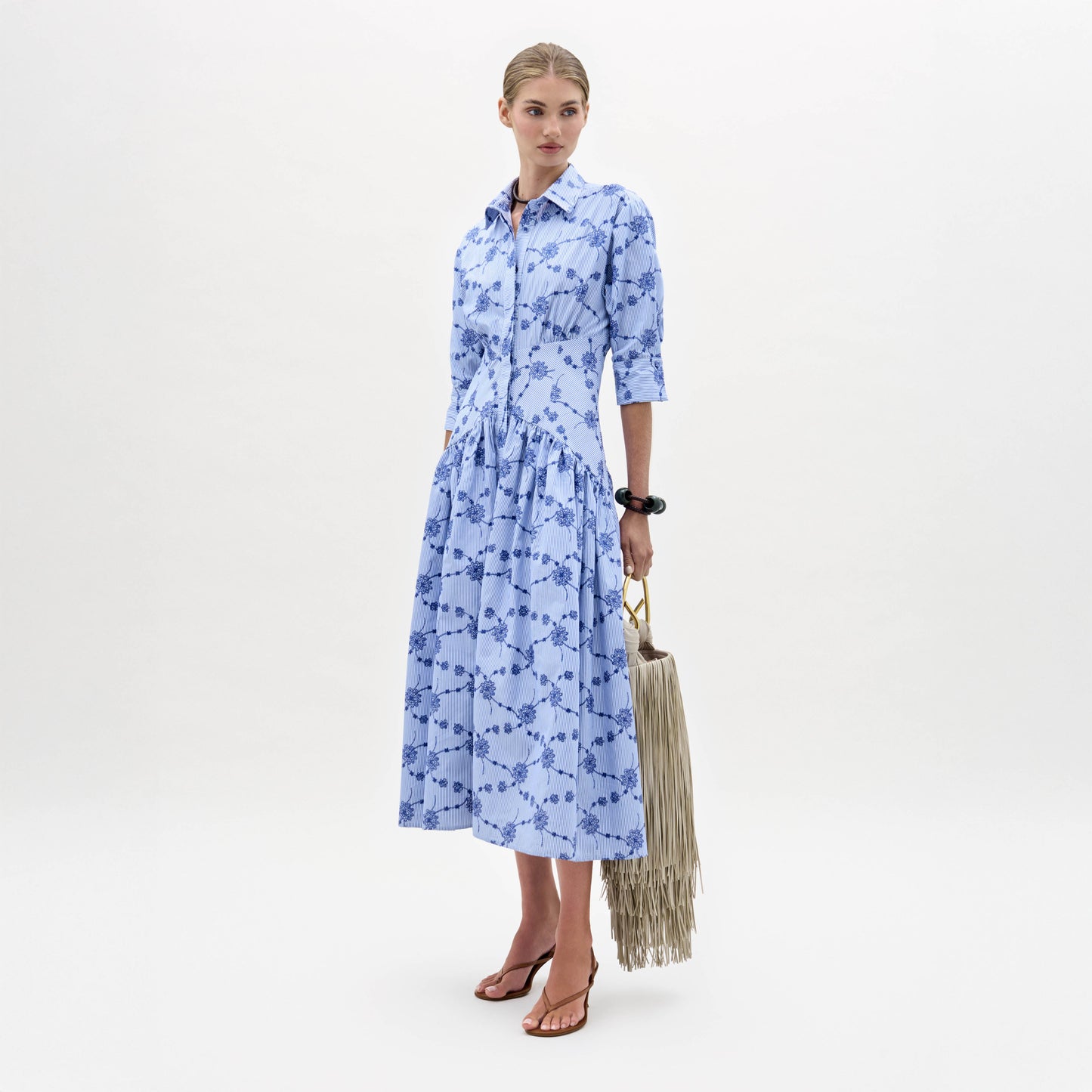 silvia tcherassi balerina embroidered mini dress Silvia Tcherassi Balerina Embroidered Mini Dress