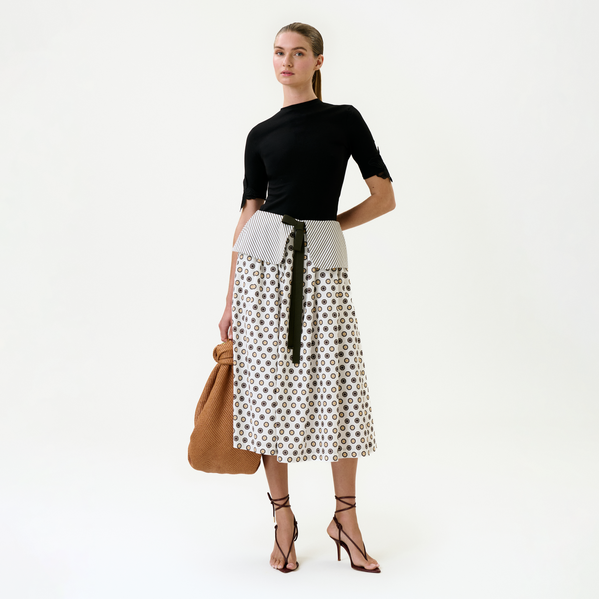 60-MaximaSkirt-OliveUmberGeometric_FRONT_PRE-SPRING2027_1