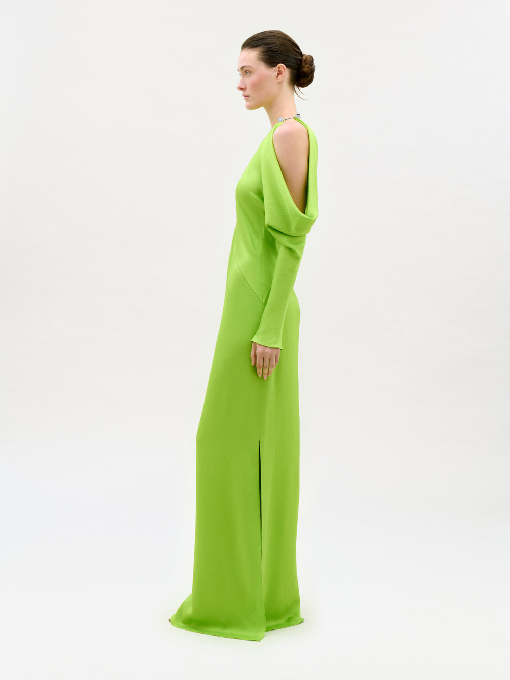 bright green dress Prove You Right Neon Waist 13 inch Bright Lime Green Gown Lime