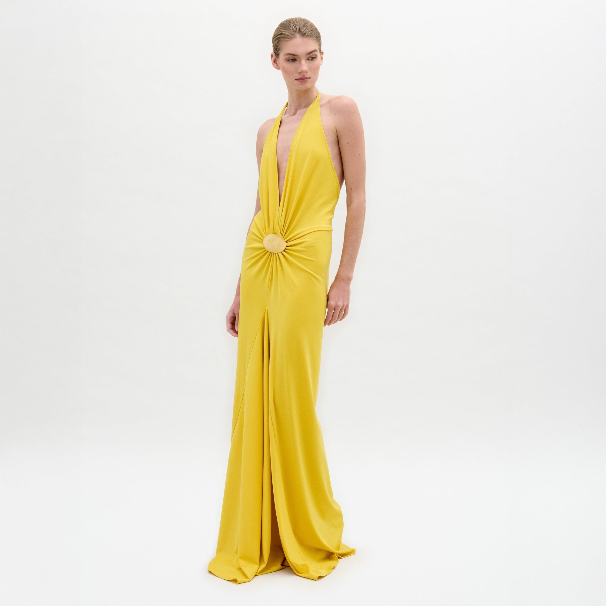 AIKO_DRESS_-_AMBER_Front_PRE-FALL_2025