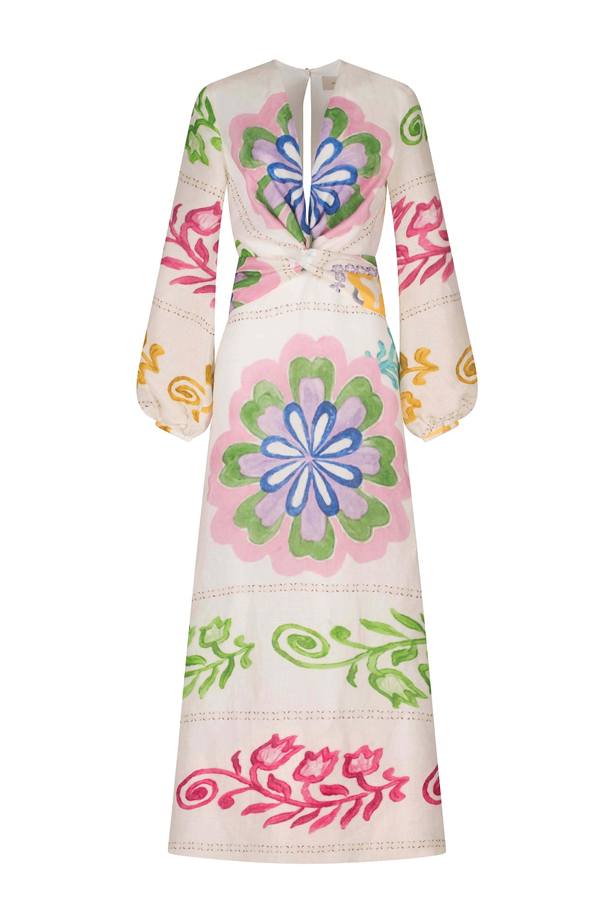Battia Dress Multicolor Floral Print