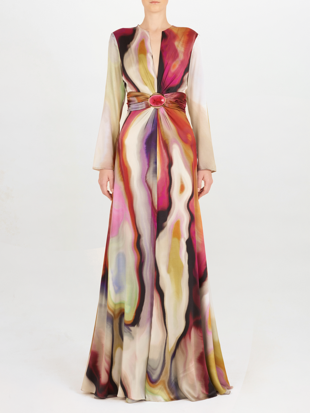 Zarina Dress Iridescent Marble