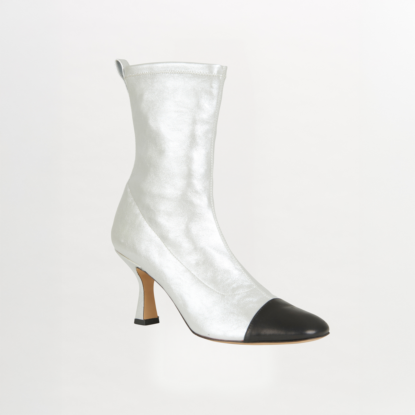 Jelena Heel Boots Silver-Black