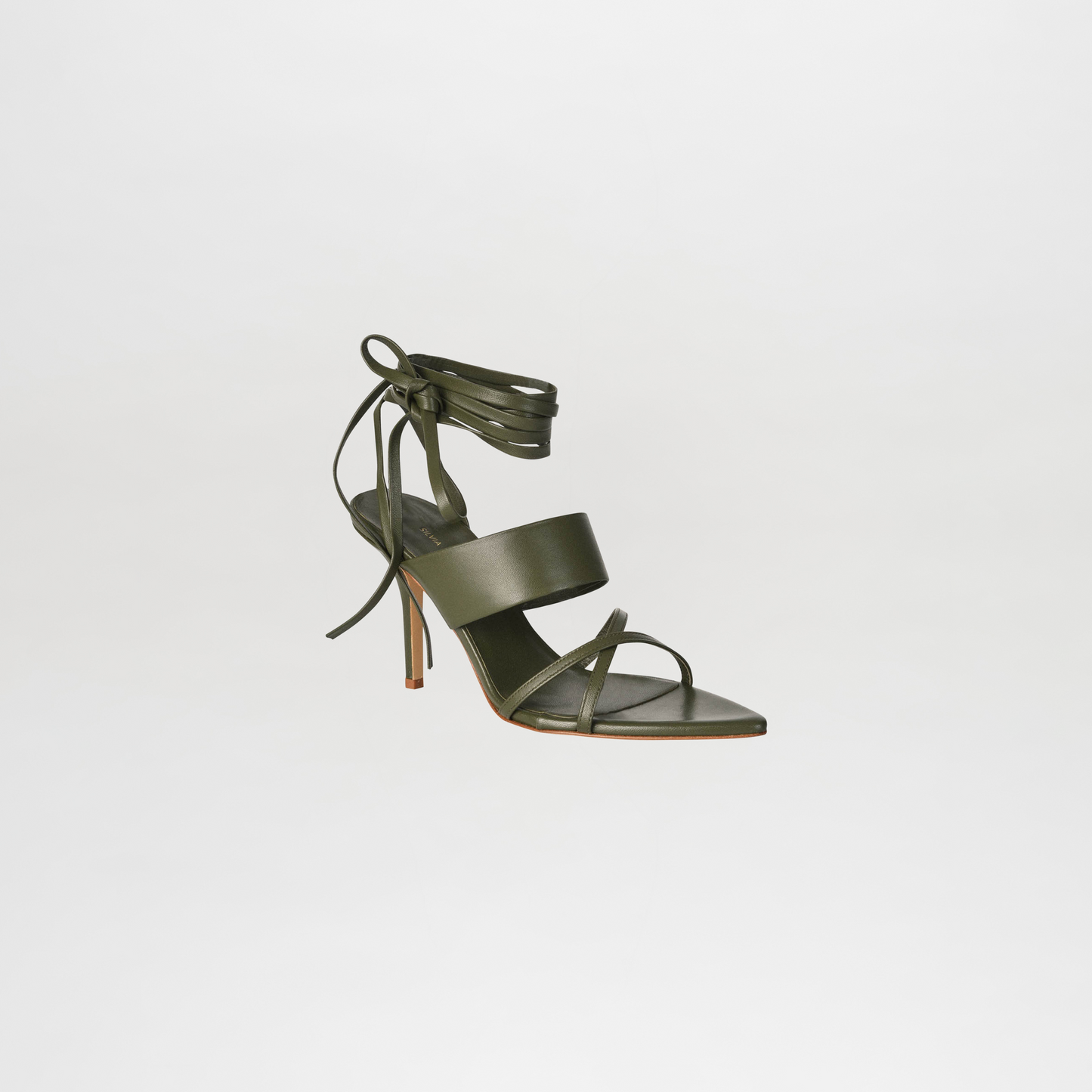 Jimena Heels Olive – Silvia Tcherassi USA