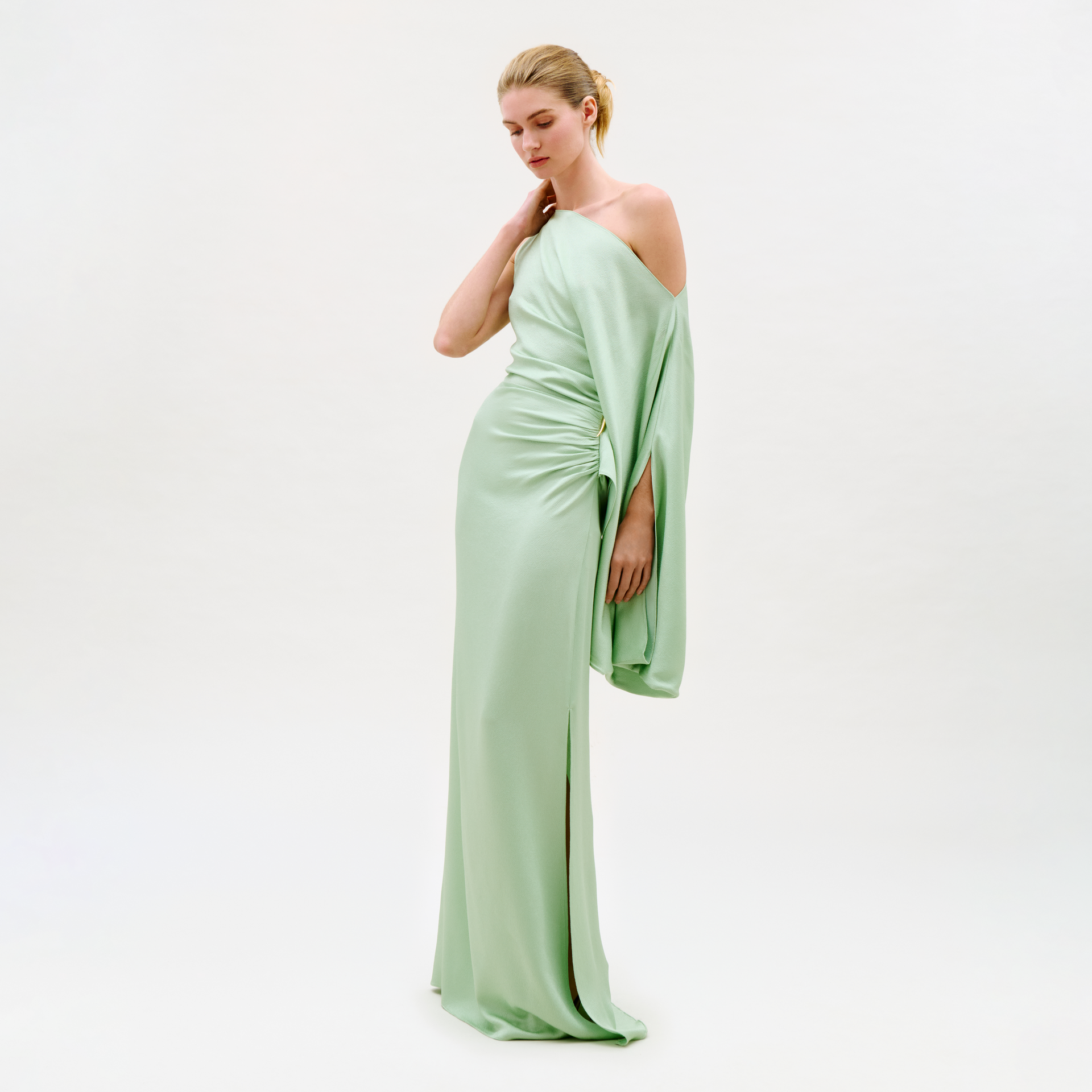 silvia tcherassi dress Kesia in Mint Johannes Verspronck: Girl in making it worthy of Size:44-L nav-464