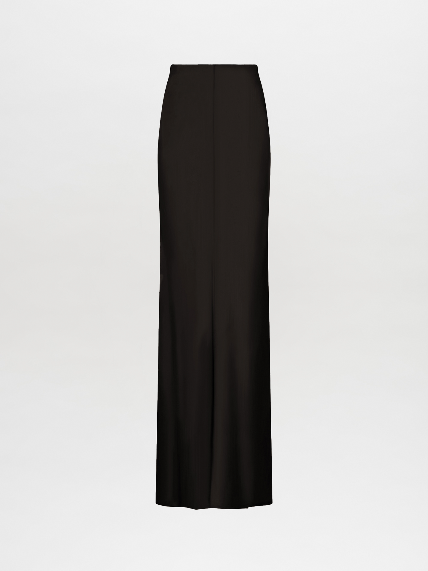 A Laurina Skirt Black with an invisible zipper on a white background.