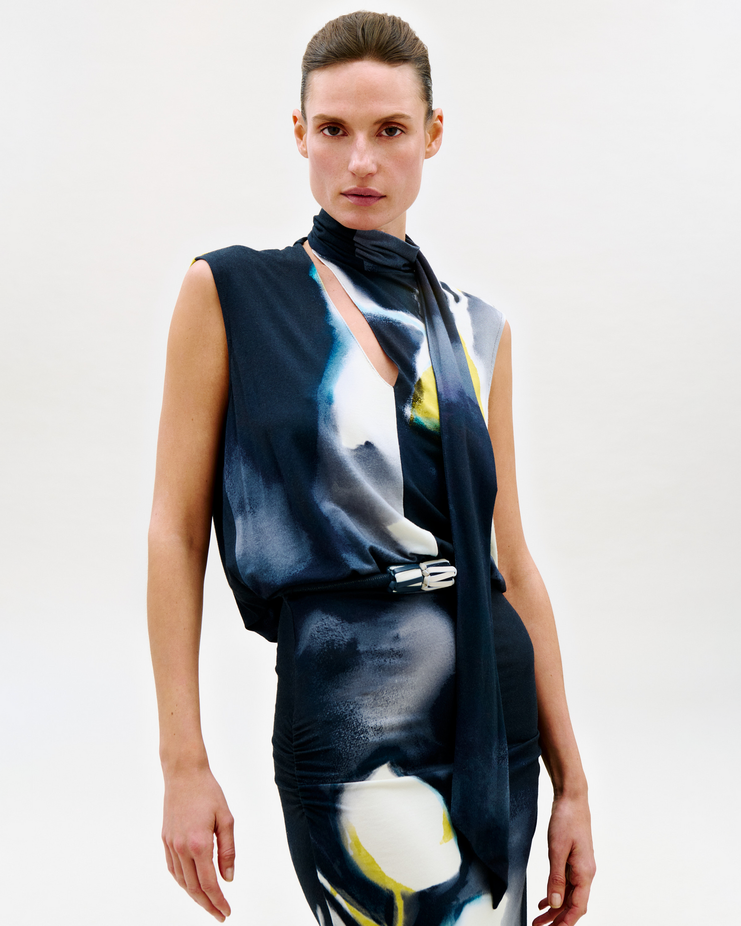トップス FOLL 2026ss dry silk summer couchin Pre-Fall 2026 – Silvia Tcherassi USA