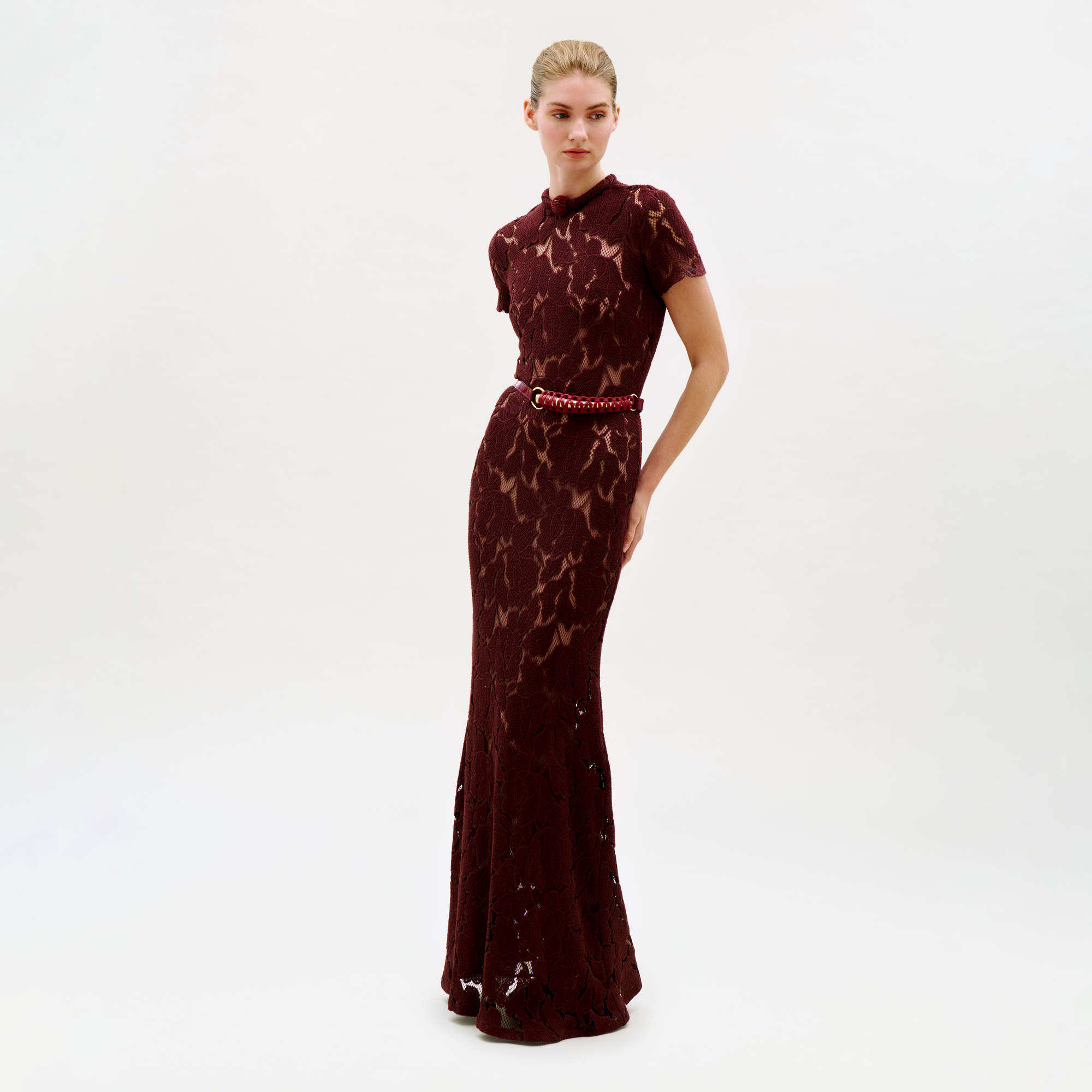 Rochelle_Dress-maroon_-_Front