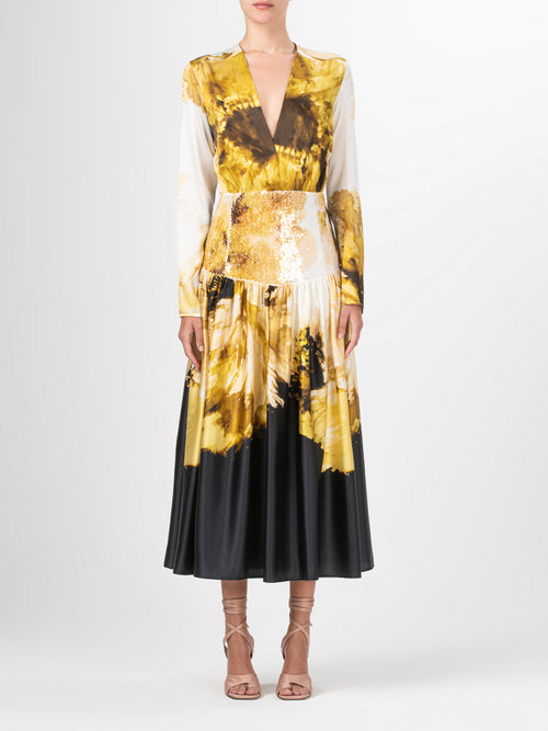 Azalena Dress Golden Peony
