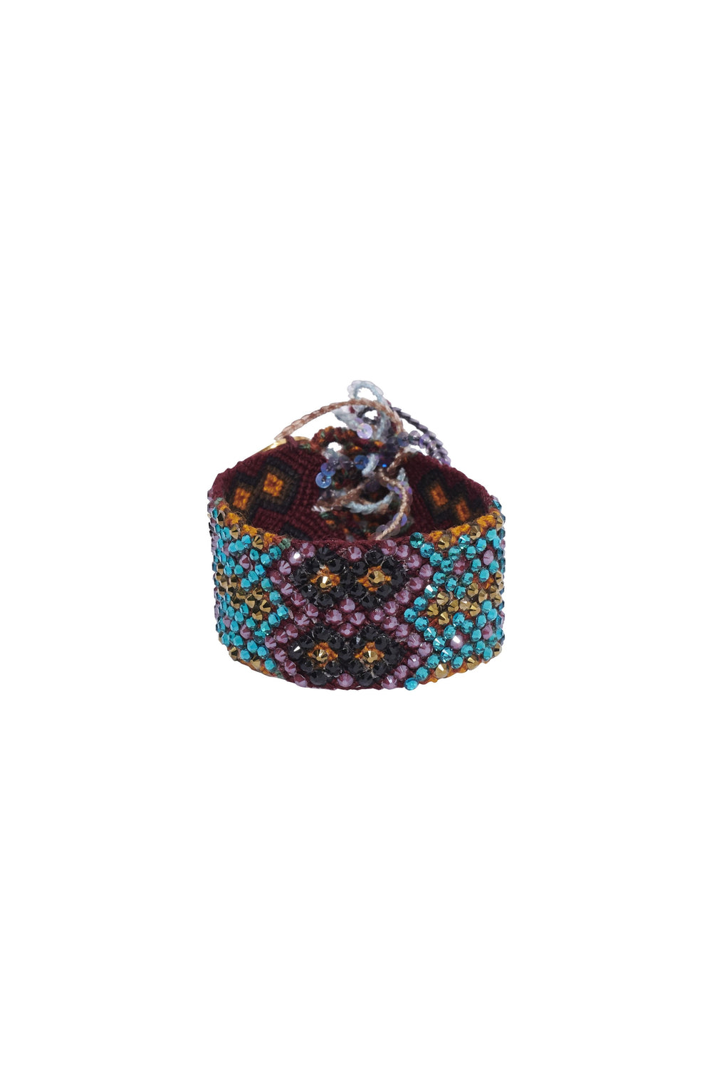 Silvia Tcherassi's Brazalete Wayuu Doble Multicolor