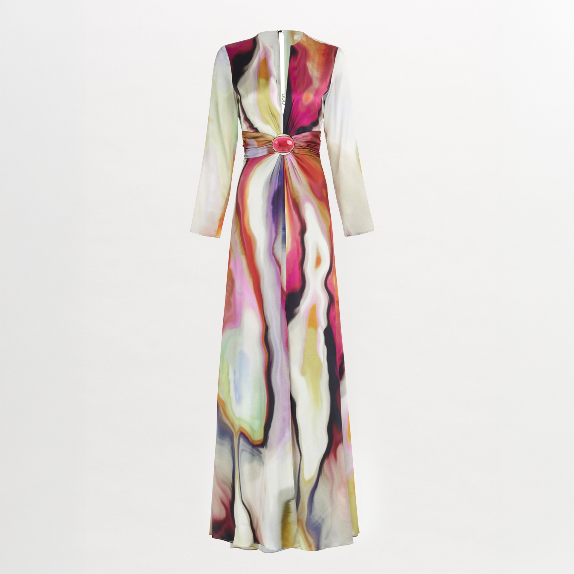 Zarina Dress Iridescent Marble – Silvia Tcherassi USA