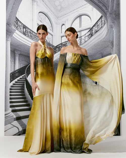 Silvia tcherassi yellow store dress