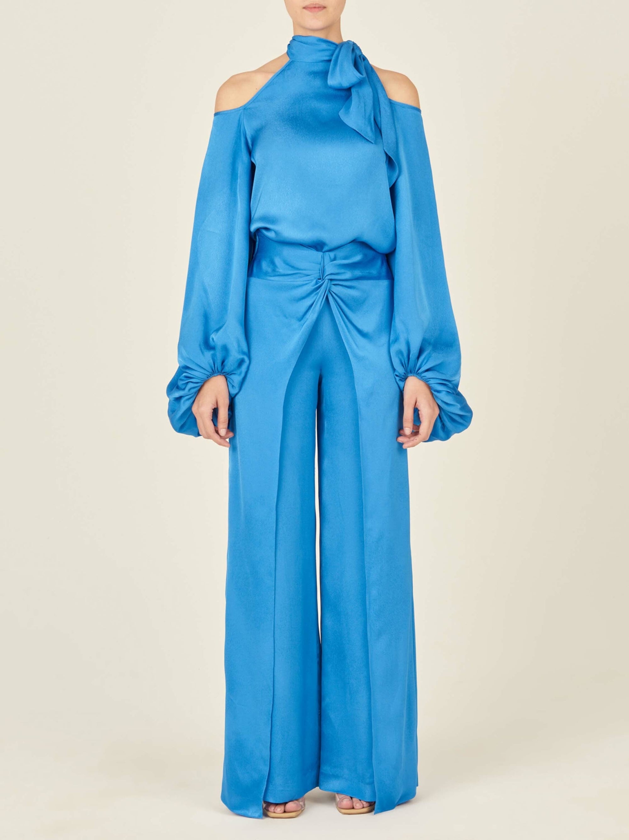 Silvia Tcherassi's Ludovica Blouse Blue